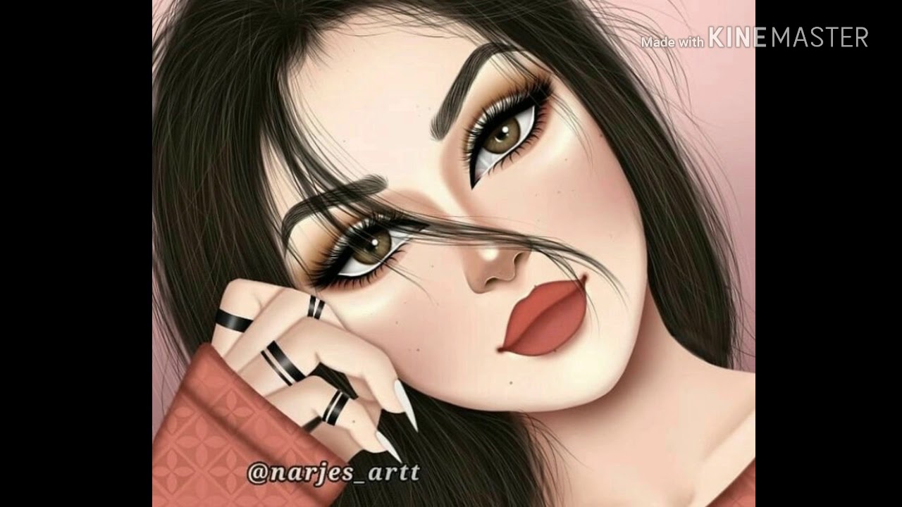 صور رسومات فتيات - رسومات ملونة للبنات 2441 3